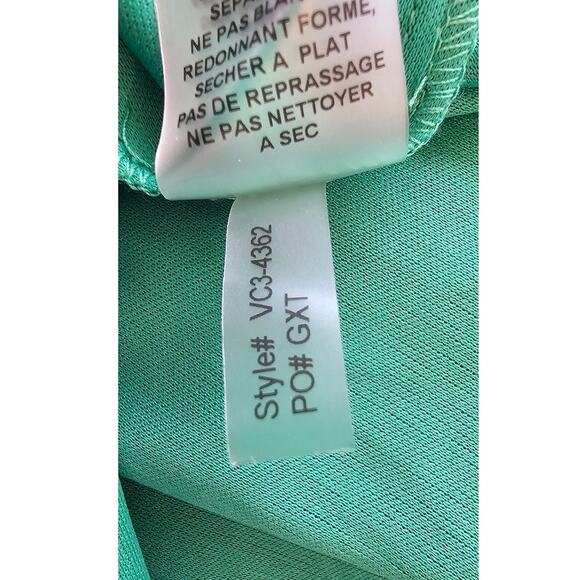 NWT Vince Camuto Women's Chain-Trim Blouson Halter Gown Maxi Dress Size 8 Green - Picture 10 of 10